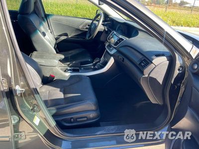Piąte zdjęcie samochodu w środku: 2013 HONDA ACCORD EXL VIN:1HGCR2F84DA140582 - miniatura