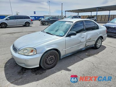 1999 HONDA CIVIC BASE 2HGEJ6615XH559296 - główne zdjęcie licytacji z USA - miniatura