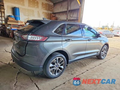 Trzecie zdjęcie samochodu z tyłu: 2018 FORD EDGE TITANIUM VIN:2FMPK3K83JBB15331 - miniatura