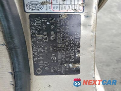 Zdjęcie 12 z 12 samochodu: 2007 KIA SPECTRA LX VIN:KNAFE122575464685 - miniatura