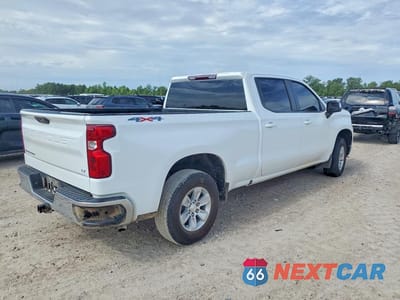 Trzecie zdjęcie samochodu z tyłu: 2023 CHEVROLET SILVERADO K1500 LT VIN:3GCUDDED9PG365369 - miniatura