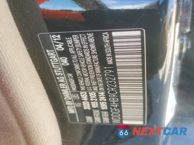 Zdjęcie 12 z 12 samochodu: 2012 MERCEDES-BENZ C 250 VIN:WDDGF4HB9CR232791 - miniatura