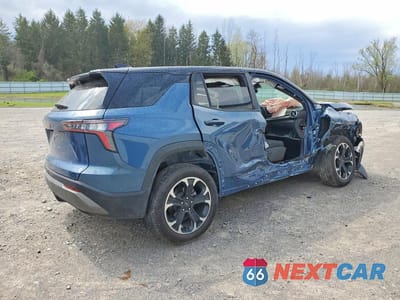 Trzecie zdjęcie samochodu z tyłu: 2025 CHEVROLET EQUINOX LT VIN:3GNAXPEG6SL133325 - miniatura
