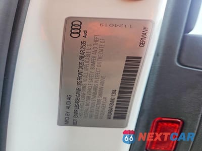 Zdjęcie 12 z 12 samochodu: 2021 AUDI A4 PREMIUM 40 VIN:WAUABAF43MN011384 - miniatura