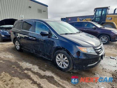 Czwarte zdjęcie samochodu z boku: 2016 HONDA ODYSSEY EXL VIN:5FNRL5H62GB046008 - miniatura