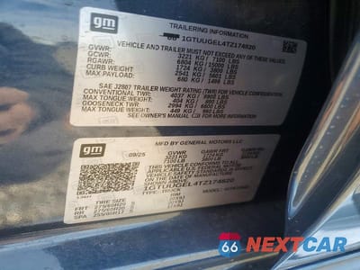 Zdjęcie 12 z 12 samochodu: 2026 GMC SIERRA K1500 DENALI VIN:1GTUUGEL4TZ174820 - miniatura