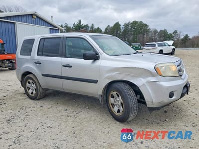 Czwarte zdjęcie samochodu z boku: 2010 HONDA PILOT LX VIN:5FNYF4H25AB007107 - miniatura