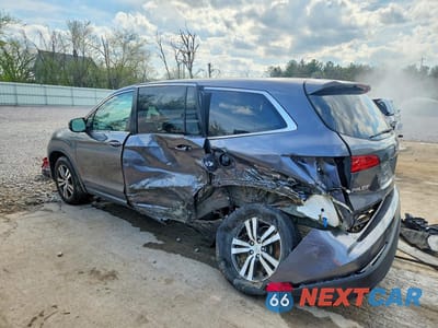 Drugie zdjęcie samochodu z przodu: 2017 HONDA PILOT EXL VIN:5FNYF6H53HB038209 - miniatura