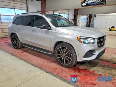 Czwarte zdjęcie samochodu z boku: 2020 MERCEDES-BENZ GLS 580 4MATIC VIN:4JGFF8GE7LA173727 - miniatura