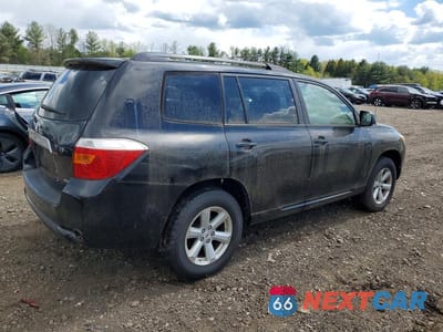 Trzecie zdjęcie samochodu z tyłu: 2008 TOYOTA HIGHLANDER BASE VIN:JTEES41A082063738 - miniatura