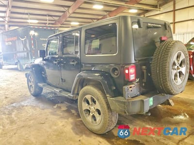 Drugie zdjęcie samochodu z przodu: 2017 JEEP WRANGLER UNLIMITED SAHARA VIN:1C4BJWEG8HL600273 - miniatura
