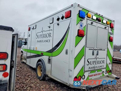 Drugie zdjęcie samochodu z przodu: 2018 FORD E350 AMBULANCE VIN:1FDWE3FS0JDC23179 - miniatura