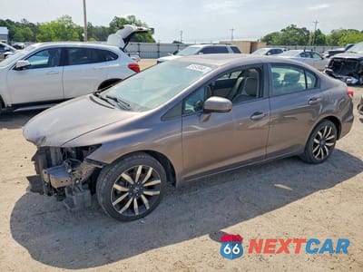 2014 HONDA CIVIC EXL 19XFB2F91EE241313 - główne zdjęcie licytacji z USA - miniatura