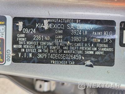 Zdjęcie 13 z 13 samochodu: 2025 KIA K4 LXS VIN:3KPFT4DE0SE026459 - miniatura