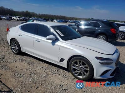 Czwarte zdjęcie samochodu z boku: 2022 GENESIS G70 2.0T VIN:KMTG34TA9NU086928 - miniatura