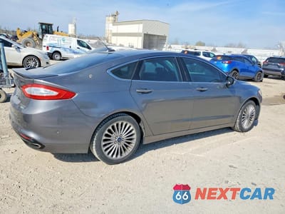 Trzecie zdjęcie samochodu z tyłu: 2013 FORD FUSION TITANIUM VIN:3FA6P0K95DR277661 - miniatura