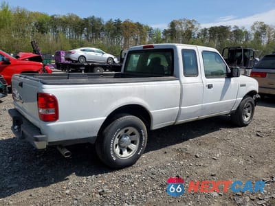 Trzecie zdjęcie samochodu z tyłu: 2007 FORD RANGER SUPER CAB VIN:1FTYR14U37PA26590 - miniatura