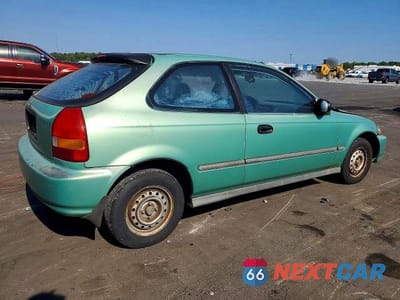 Trzecie zdjęcie samochodu z tyłu: 1996 HONDA CIVIC CX VIN:2HGEJ632XTH106525 - miniatura