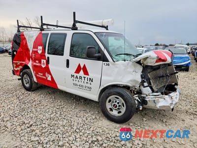Czwarte zdjęcie samochodu z boku: 2017 GMC SAVANA G2500 VIN:1GTW7AFF3H1913106 - miniatura
