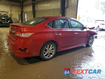 Trzecie zdjęcie samochodu z tyłu: 2013 NISSAN SENTRA S VIN:3N1AB7AP8DL652721 - miniatura