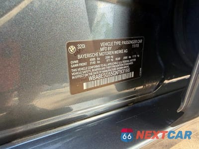 Zdjęcie 10 z 14 samochodu: 2016 BMW 320 XI VIN:WBA8E5G55GNT93166 - miniatura
