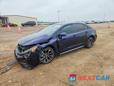 2020 TOYOTA COROLLA SE JTDS4RCE0LJ009742 - główne zdjęcie licytacji z USA - miniatura