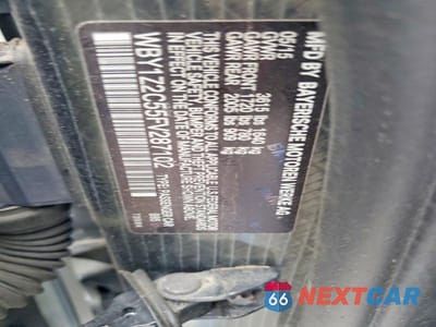 Zdjęcie 12 z 12 samochodu: 2015 BMW I3 BEV VIN:WBY1Z2C55FV287102 - miniatura