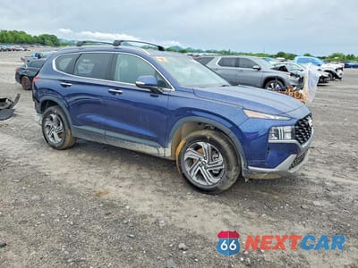Czwarte zdjęcie samochodu z boku: 2023 HYUNDAI SANTA FE SEL VIN:5NMS24AJ8PH596910 - miniatura