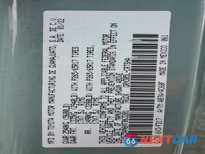 Zdjęcie 12 z 12 samochodu: 2022 TOYOTA TACOMA TRD SPORT VIN:3TYSZ5AN6NT063201 - miniatura