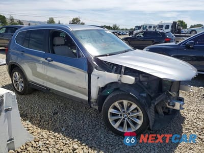Czwarte zdjęcie samochodu z boku: 2013 BMW X3 XDRIVE28I VIN:5UXWX9C5XD0D00024 - miniatura