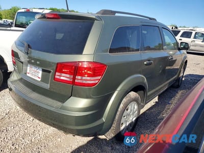 Trzecie zdjęcie samochodu z tyłu: 2018 DODGE JOURNEY SE VIN:3C4PDCAB5JT520378 - miniatura