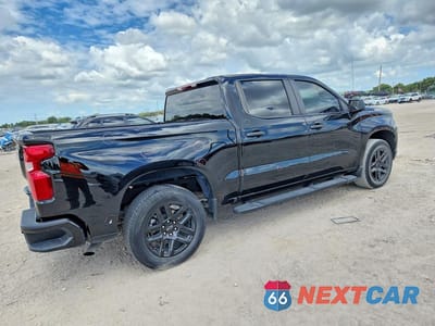 Trzecie zdjęcie samochodu z tyłu: 2024 CHEVROLET SILVERADO C1500 CUSTOM VIN:3GCPABEK0RG277189 - miniatura