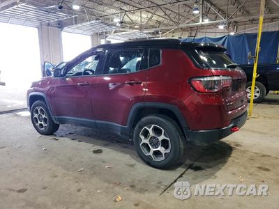 Drugie zdjęcie samochodu z przodu: 2022 JEEP COMPASS TRAILHAWK VIN:3C4NJDDB4NT163492 - miniatura