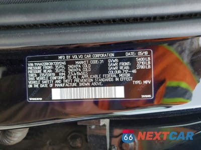 Zdjęcie 13 z 13 samochodu: 2019 VOLVO XC60 T6 VIN:YV4A22RKXK1391246 - miniatura