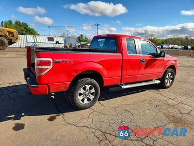 Trzecie zdjęcie samochodu z tyłu: 2013 FORD F150 SUPER CAB VIN:1FTFX1EF7DFD14837 - miniatura