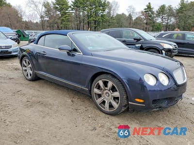 Czwarte zdjęcie samochodu z boku: 2007 BENTLEY CONTINENTAL GTC VIN:SCBDR33W97C047564 - miniatura