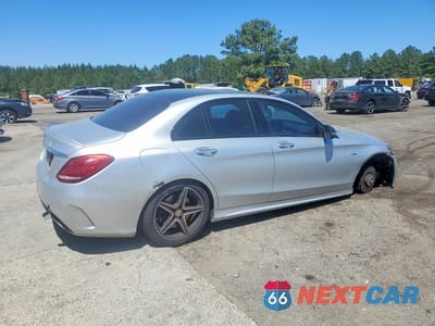 Trzecie zdjęcie samochodu z tyłu: 2016 MERCEDES-BENZ C 450 4MATIC AMG VIN:55SWF6EB8GU142886 - miniatura