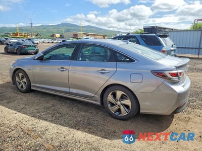 Drugie zdjęcie samochodu z przodu: 2017 HYUNDAI SONATA HYBRID LIMITED VIN:KMHE34L14HA050975 - miniatura