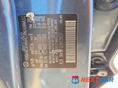Zdjęcie 12 z 12 samochodu: 2009 HYUNDAI SANTA FE LIMITED VIN:5NMSH13E09H299257 - miniatura