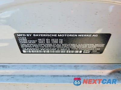 Zdjęcie 12 z 12 samochodu: 2025 BMW 330XI VIN:3MW89CW06S8F23823 - miniatura