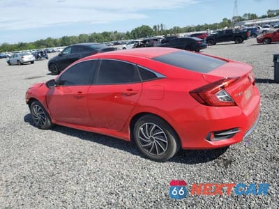 Trzecie zdjęcie samochodu z tyłu: 2019 HONDA CIVIC LX VIN:2HGFC2F67KH563023 - miniatura
