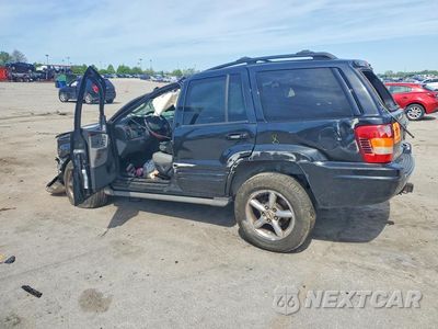 Drugie zdjęcie samochodu z przodu: 2003 JEEP GRAND CHEROKEE OVERLAND VIN:1J8GW68J33C611908 - miniatura