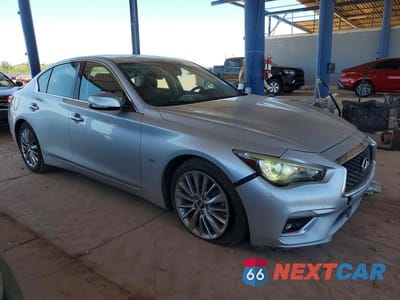 Czwarte zdjęcie samochodu z boku: 2020 INFINITI Q50 3.0T LUXE VIN:JN1EV7AP6LM202899 - miniatura
