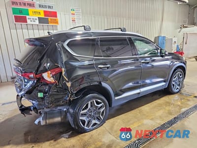 Trzecie zdjęcie samochodu z tyłu: 2023 HYUNDAI SANTA FE LIMITED VIN:5NMS5DA17PH020300 - miniatura