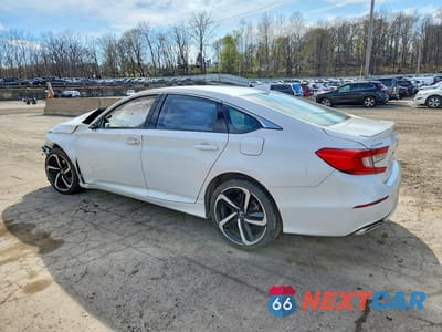 Drugie zdjęcie samochodu z przodu: 2020 HONDA ACCORD SPORT VIN:1HGCV1F36LA119810 - miniatura
