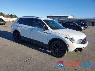 Czwarte zdjęcie samochodu z boku: 2022 VOLKSWAGEN TIGUAN SE VIN:3VV2B7AX6NM038992 - miniatura