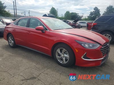 Czwarte zdjęcie samochodu z boku: 2020 HYUNDAI SONATA SE VIN:5NPEG4JA7LH056458 - miniatura