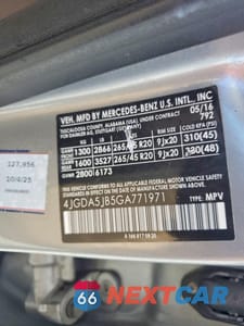 Zdjęcie 12 z 12 samochodu: 2016 MERCEDES-BENZ GLE 350 VIN:4JGDA5JB5GA771971 - miniatura
