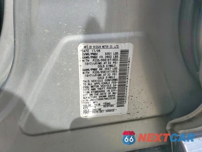 Zdjęcie 13 z 13 samochodu: 2007 NISSAN MURANO VIN:JN8AZ08W47W622535 - miniatura