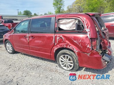 Drugie zdjęcie samochodu z przodu: 2014 DODGE GRAND CARAVAN SXT VIN:2C4RDGCG6ER106396 - miniatura